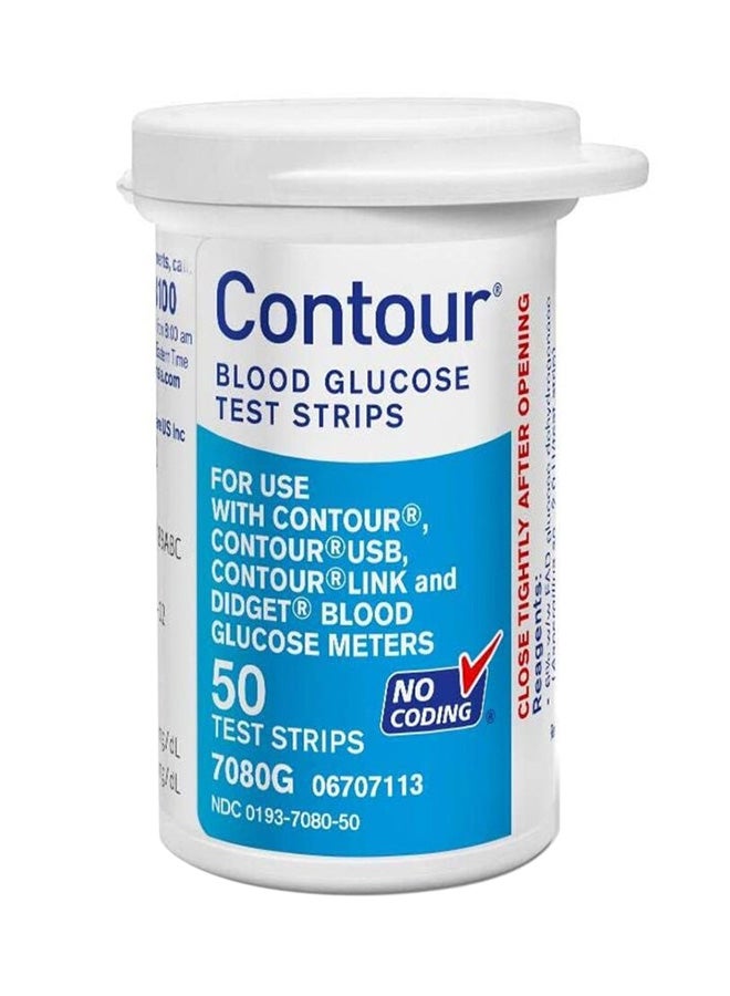 Contour 50-Piece Blood Glucose Test Strip - Image 2