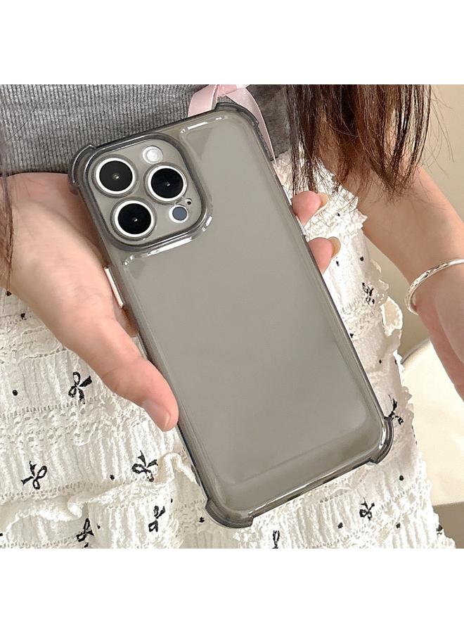 إيروريكس جراب لهاتف iPhone 15 Pro، جراب شفاف مقاوم للصدمات من مادة TPU بأربع زوايا - Image 1