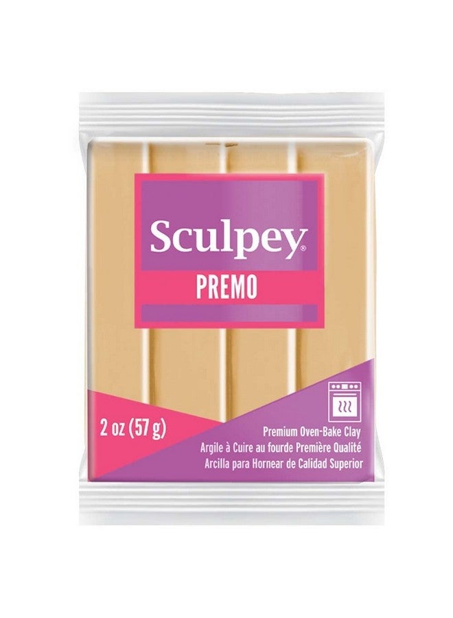 Sculpey Premo™ Polymer Oven Bake Clay Ecru Non Toxic 2 Oz. Bar Great For Jewelry Making Holiday Diy Mixed Media And Home Décor Projects. Premium Clay Perfect For Clayers And Artists.  - Image 2