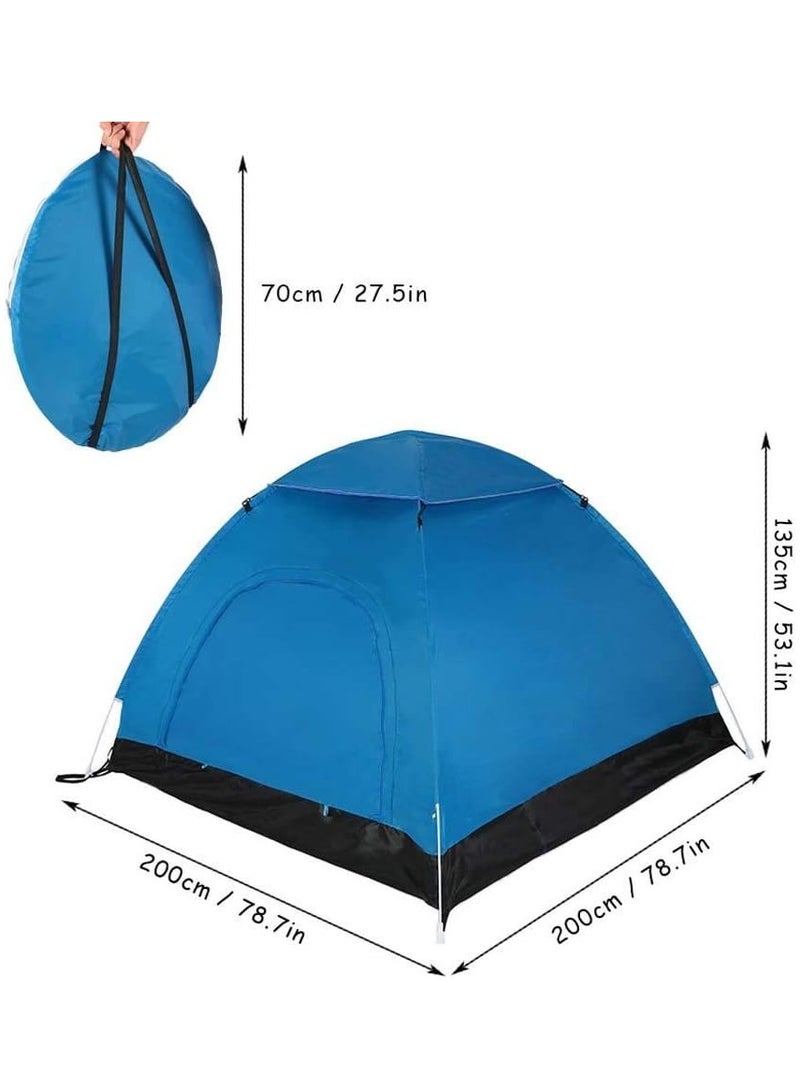 RollsTimi  Portable Blue Tent Automatic Pop Up 1.85kg - Image 4