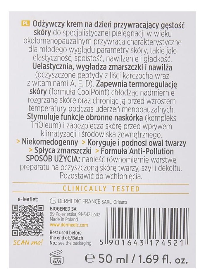 ديرميدك كريم النهار المضاد للشيخوخة Dermedic Oilage 50 مل - Image 2