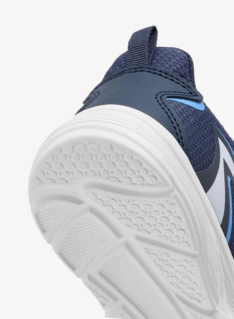 Oaklan by Shoexpress NAVY Panelled Sports Shoes With Hook And Loop Closure  | Best Price UAE