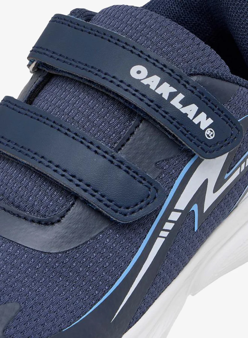 Oaklan by Shoexpress NAVY Panelled Sports Shoes With Hook And Loop Closure  | Best Price UAE