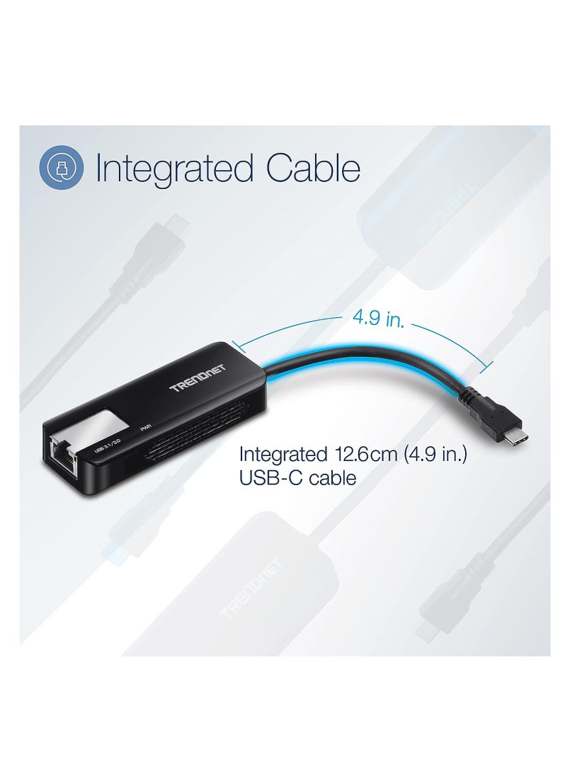 Trendnet - TUC-ET5G USB-C 3.1 to 5GBASE-T Ethernet Adapter - Image 1