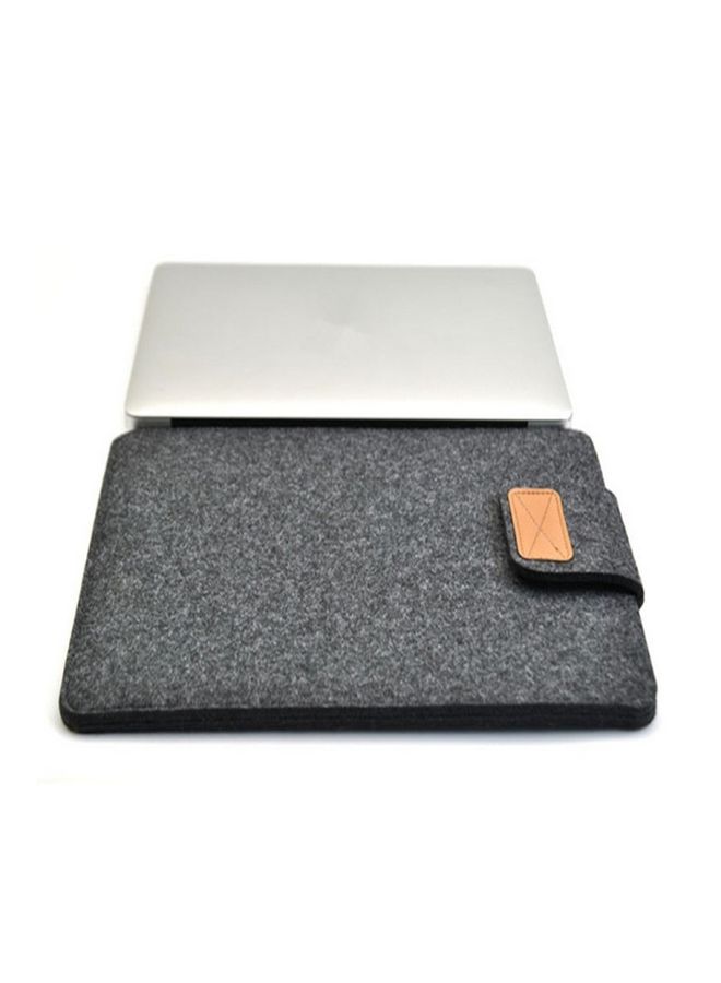 Vertical Felt Laptop Bag Tablet Sleeve Bag, Size: 11 Inch(Dark Gray)
