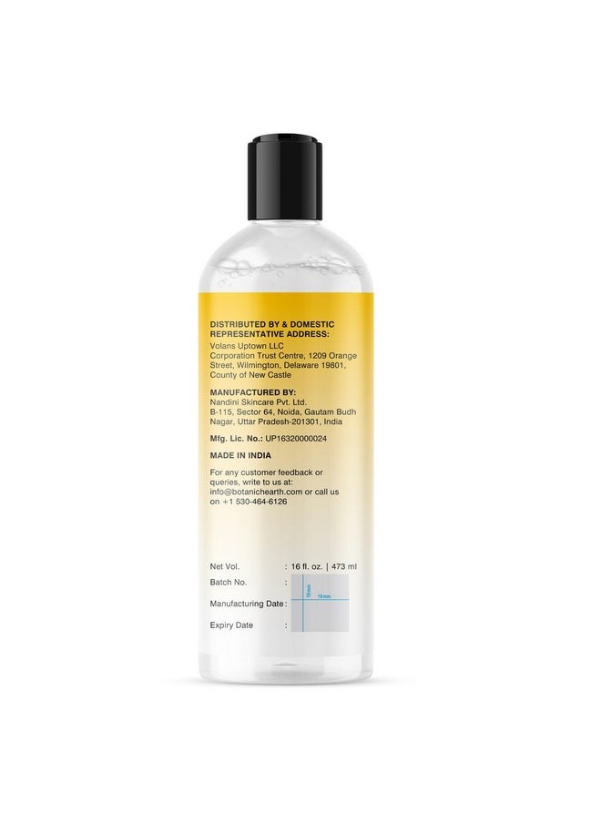 Botanic Hearth Botanic Hearth Bi-Phasic Micellar Water 16 fl oz - Gently Cleanses, Makeup Remover with Dual-Phase Formula, Suitable for All Skin Types  - Image 2