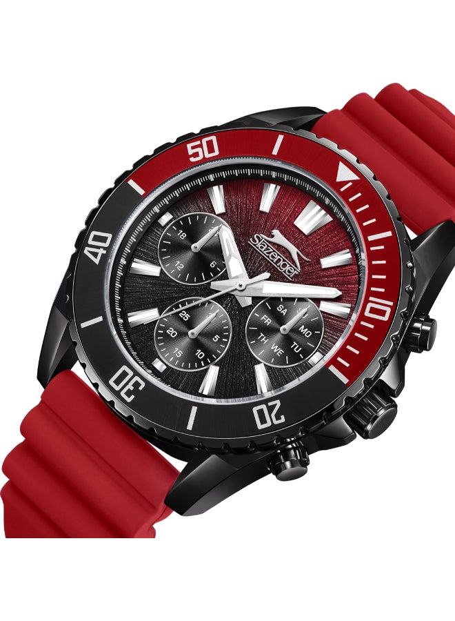 سلازنجر ساعة رجالية متعددة الوظائف من السيليكون - Image 3