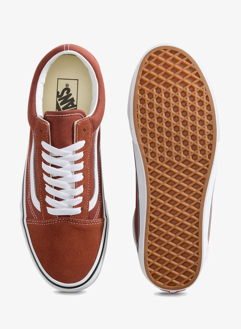 Vans Brown Old Skool Unisex Shoes  | Best Price UAE