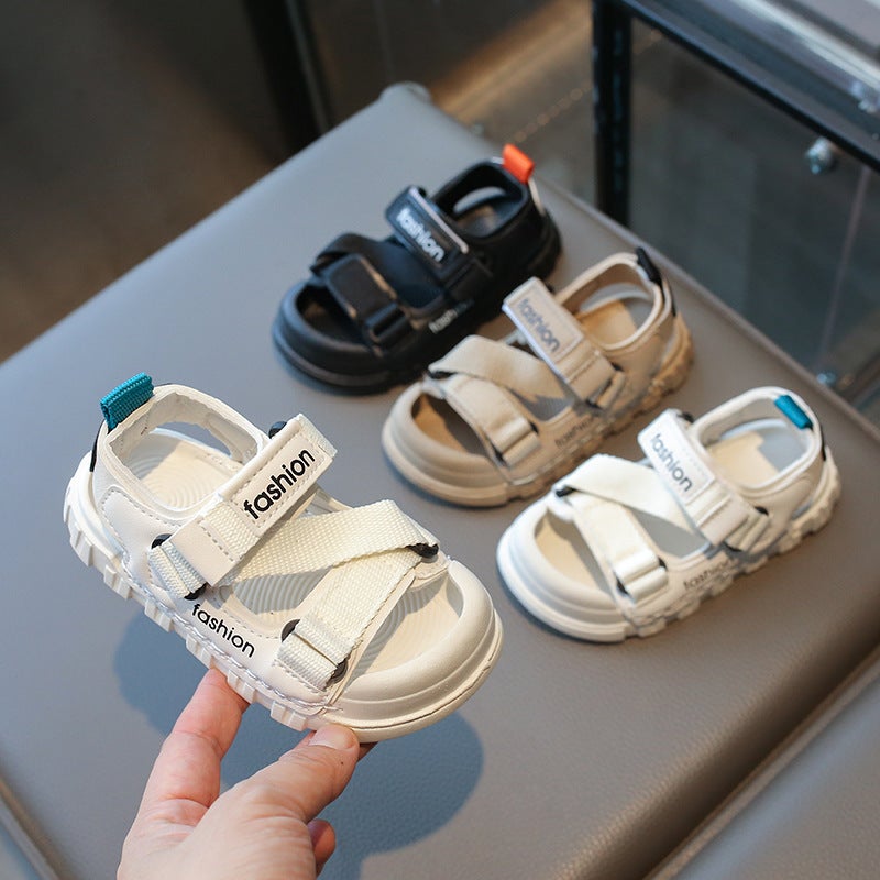 Boys Sandals 2025 Style Small And Medium-Sized Boys Baotou Children'S Shoes Children'S Summer Beach Shoes Anti-Slip And Anti-Kick - Image 2