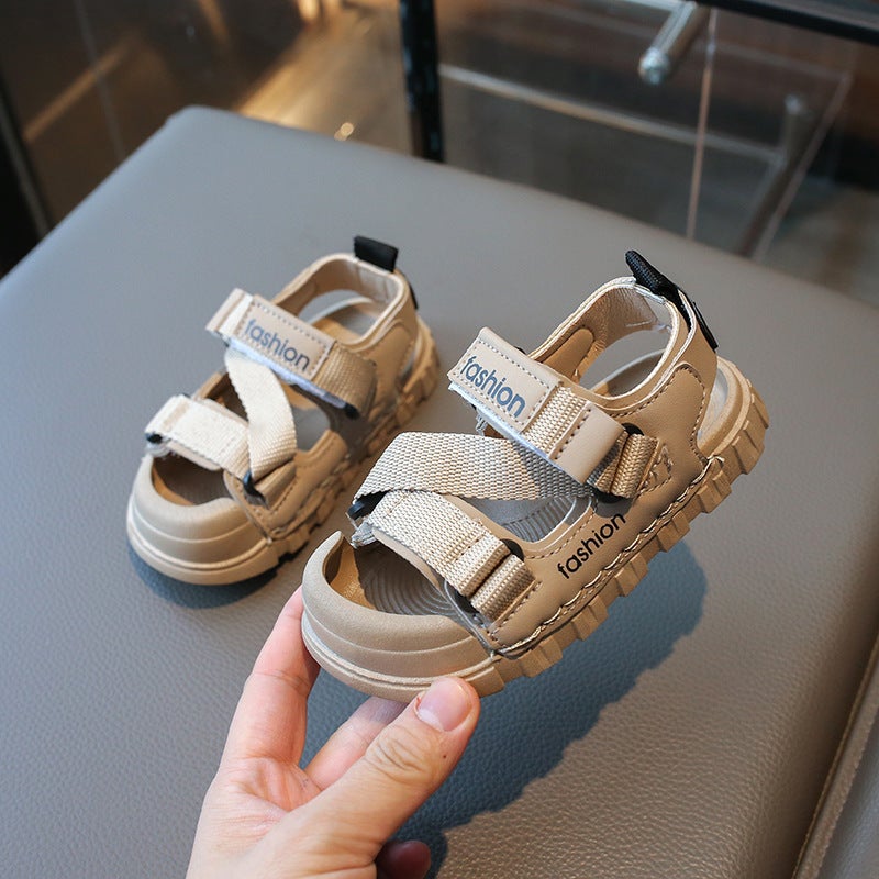 Boys Sandals 2025 Style Small And Medium-Sized Boys Baotou Children'S Shoes Children'S Summer Beach Shoes Anti-Slip And Anti-Kick - Image 4