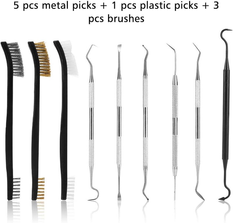 accmor Gun Cleaning Tools Kit Including Gun Cleaning Pick & Gun Cleaning Brush, Gun Cleaner Set - Image 2
