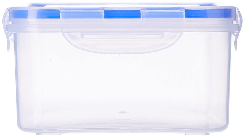Aristo Lock & Fresh 332 Plastic Storage Container For Storing grains, pulses, rice, wheat etc- 2200 ML, Transparent Clear, large (32 x 15 x 8.5 cm) - Image 2