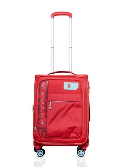 Skybags Vanguard Cabin-20 Inch Luggage with Anti Theft Zipper | TSA Lock| Smooth Dual Wheels| Wet Pouch for toiletries| Coral  - Image 1