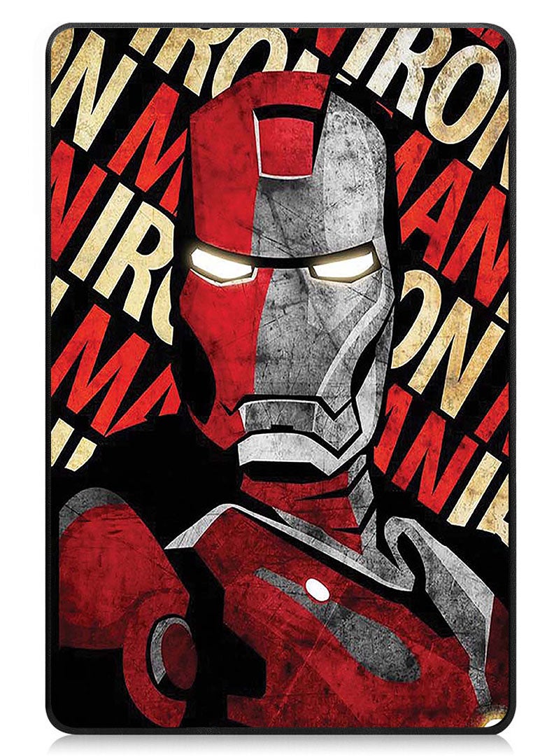Theodor Protective Flip Case For Samsung Galaxy Tab A9 Plus With Trifold Stand Auto Wake Sleep Shockproof Cover Iron Man Poster - Image 1