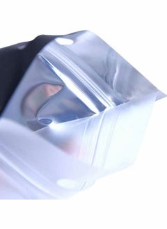 Y&D 200 Packs Resealable Smell Proof Bags Mylar Ziplock Aluminum Foil Pouch Bag Holographic Flat for Favor Food Storage Gift Package Supplies  - Image 2