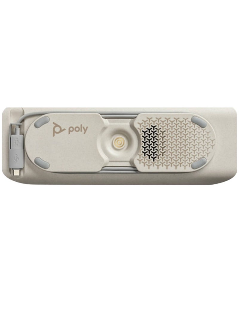 Poly سماعة بولي سينك 40 الذكية، اقتران بلوتوث، 30 ساعة من عمر البطارية، حماية بتصنيف IP64، استجابة تردد من 75 هرتز إلى 20 كيلو هرتز، موصلات USB نوع A / نوع C | 772C5AA - Image 3