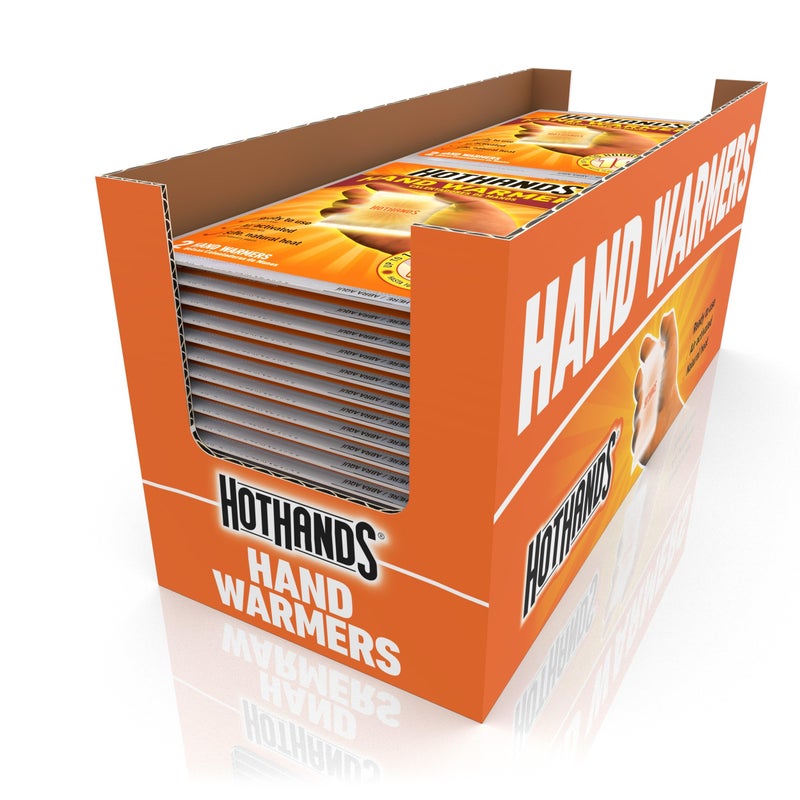 HotHands HotHands Hand Warmers - Long Lasting Natural Odorless Air Activated Warmers - Up to 10 Hours of Heat - 40 Pair  - Image 1