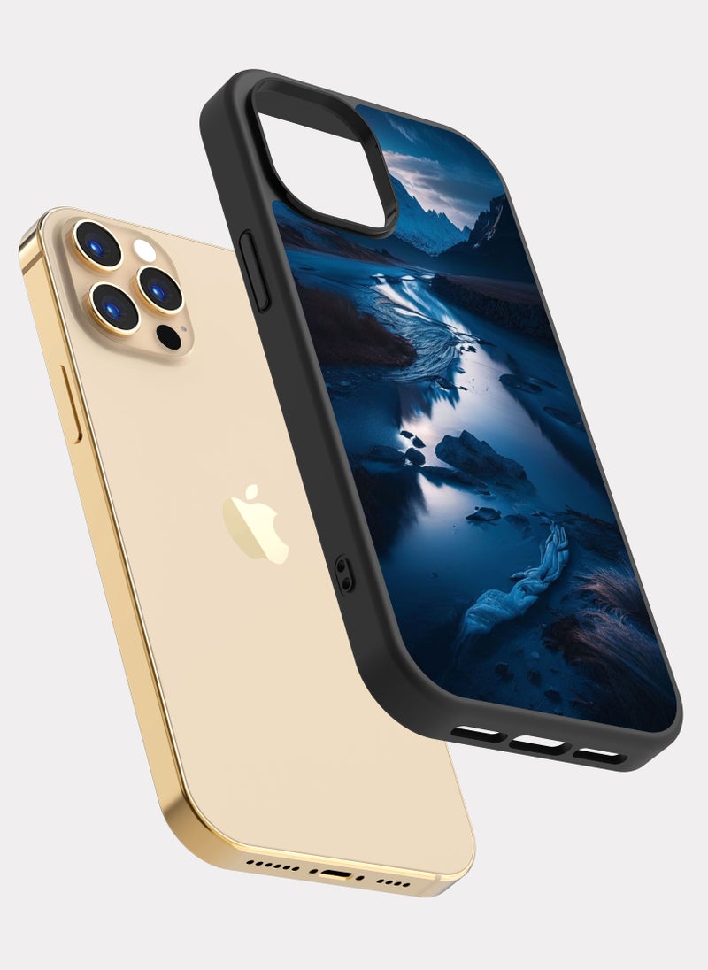 PXLAAT iPhone 12 Pro case cover Mountains Lake - Image 2