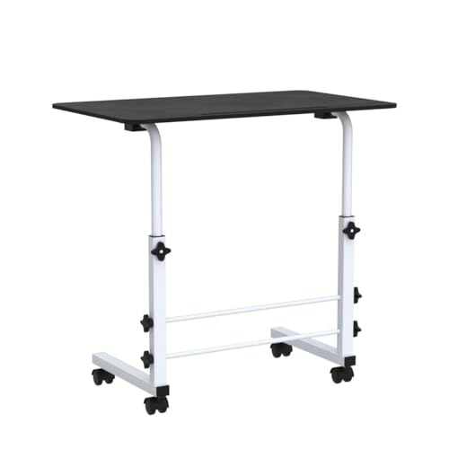 Maruti Wood Flexiwheel: Height Adjustable Multipurpose Movable Table For Study, Laptop, Office Work, Classroom, And Computer Use- Size 39X59X76 Cm_(White) - Image 4