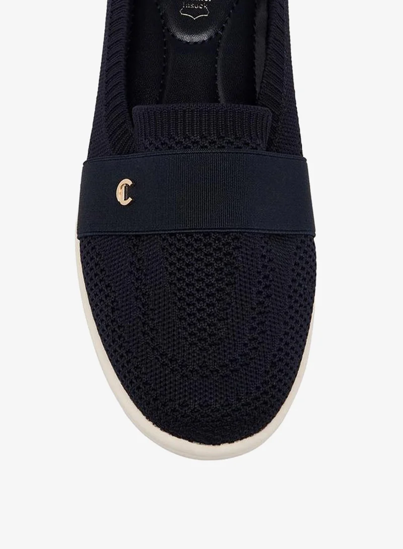 Le Confort NAVY Women Textured Slip-On Sneakers for Women | Best Price UAE