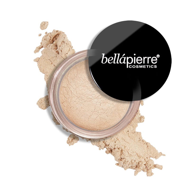 BellaPierre بودرة شيمر من بيلابير | خالية من البارابين | نباتية وخالية من القسوة | لجميع أنواع البشرة | 2.35 جرام - شمبانيا - Image 1