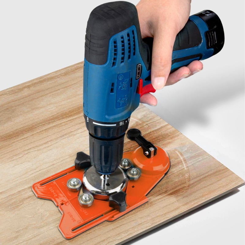 Drill Bit Hole Guide 4-83mm Adjustable Opening Cutter Guide - Image 1