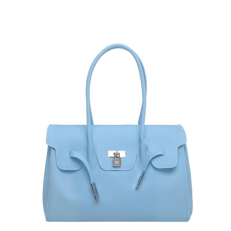 Jelly Birkin Style Tote Bag - Image 4
