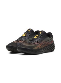 PUMA All-Pro NITRO™ Fire Glow Mens Black Basketball Shoes  - Image 2