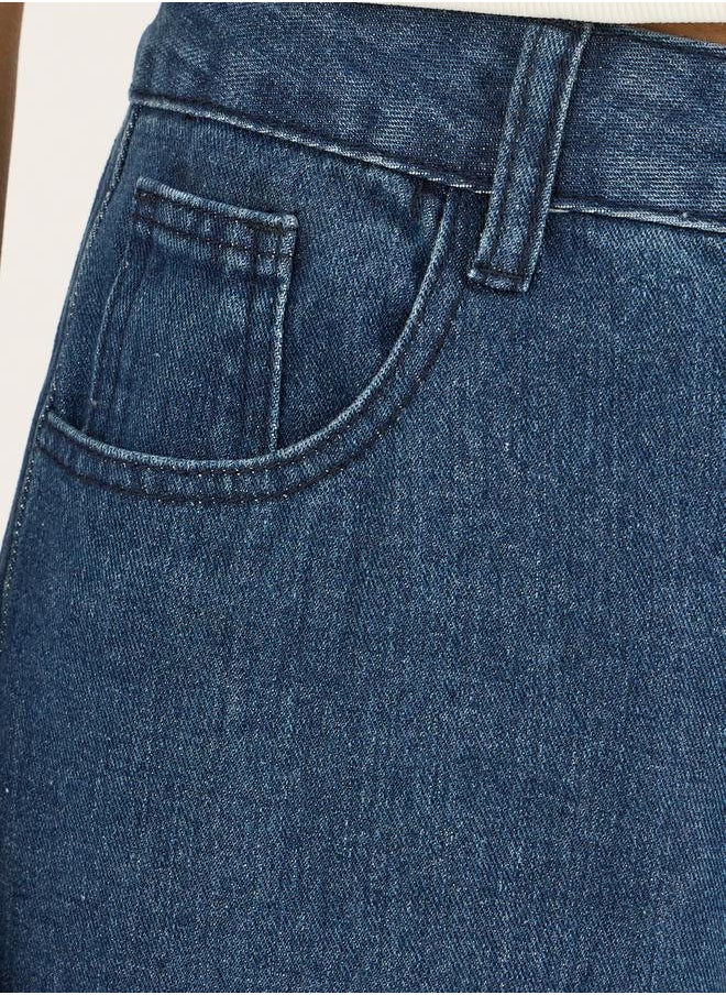 Styli Mid Rise Wide Leg Stretchable Jeans  - Image 3