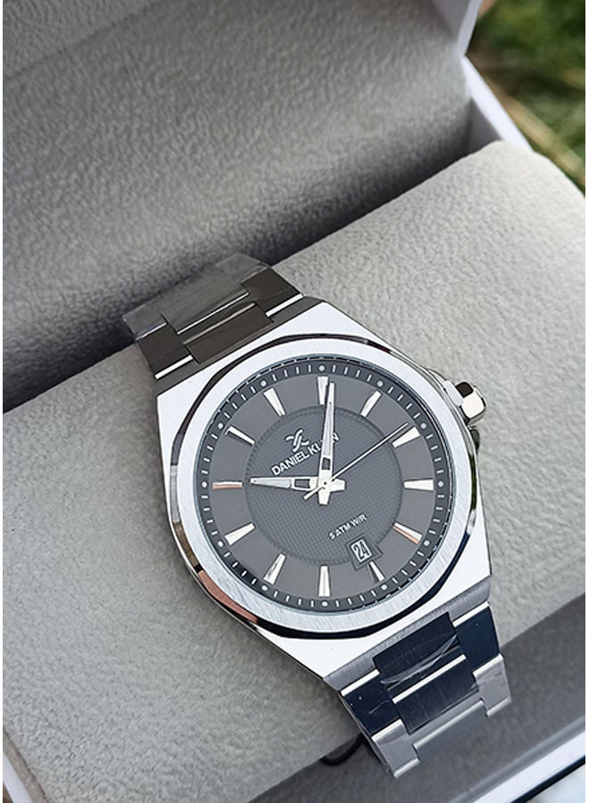 DANIEL KLEIN Stainless Steel Analog Watch DK.1.13514-2 - Image 2