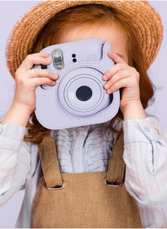 Mmmon Camera Bag Fujifilm Instax Mini 12 Camera Protective Case(Purple)  - Image 5