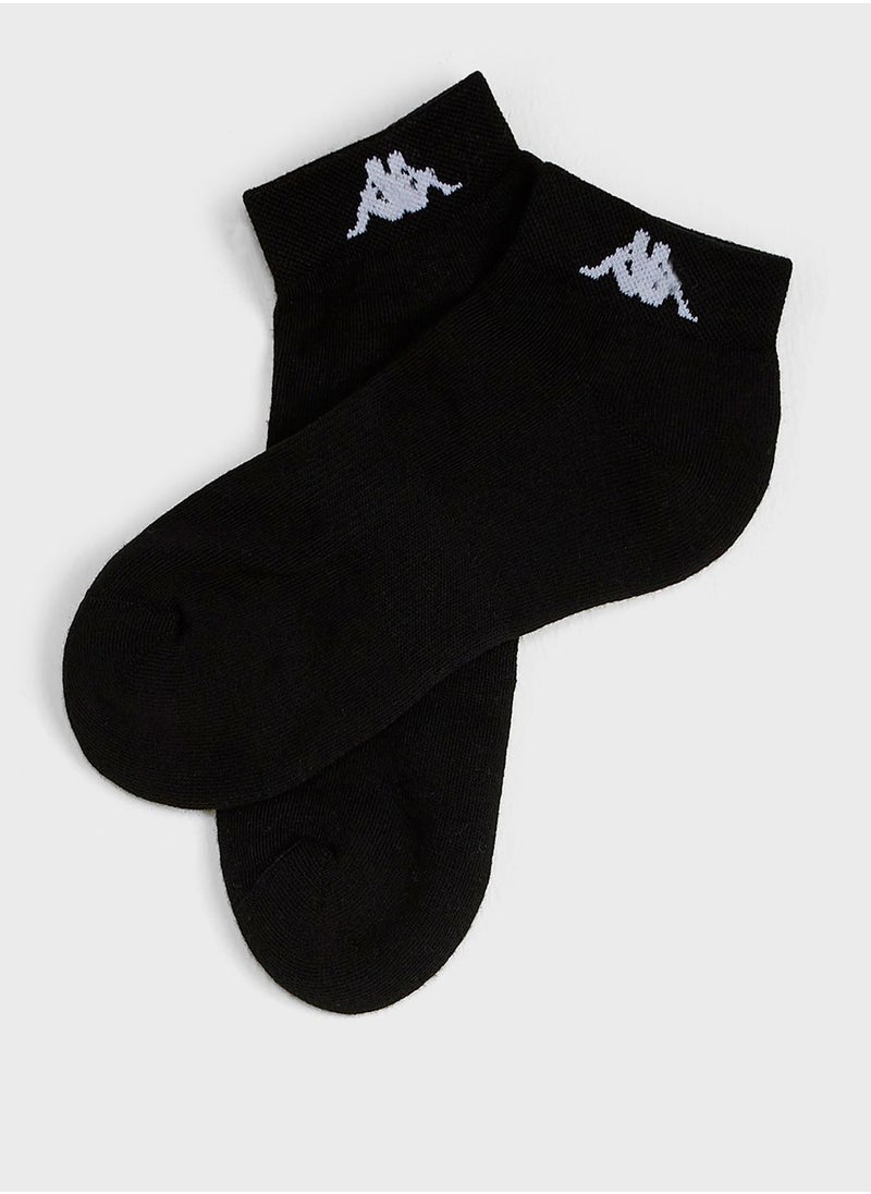 Kappa - 3 Pack Logo Crew Socks - Image 1