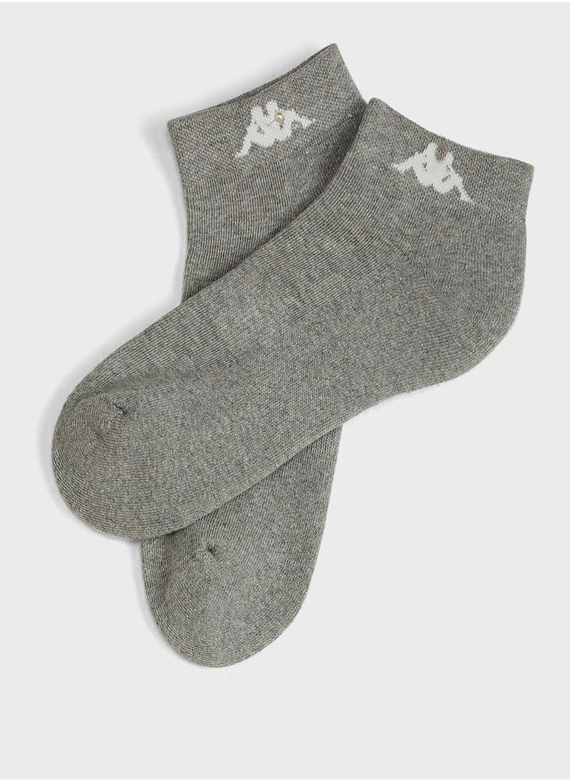 Kappa - 3 Pack Logo Crew Socks - Image 1