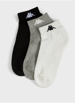 3 Pack Logo Crew Socks
