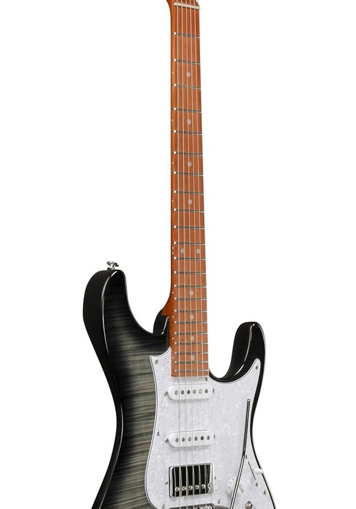 Ibanez Standard AZ22S1F-TKS Electric Guitar - Transparent Black Sunburst - Image 3