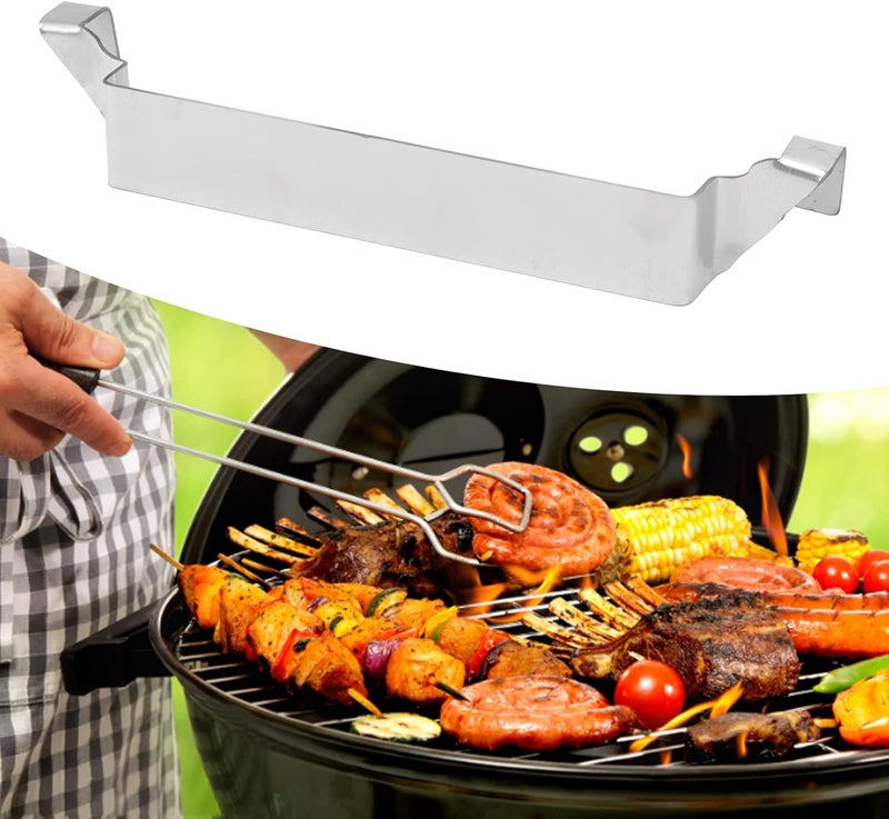 mlida Griddle Accessories Holder, Griddle Tool Holder Portable Sturdy Heat Resistant Stainless Steel for Picnic (Alphabet) - Image 2