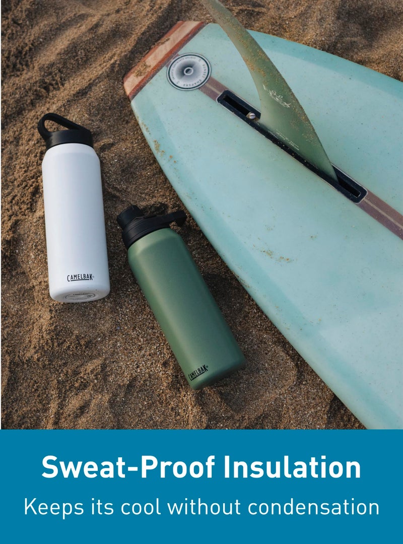 CamelBak Chute Mag 32oz Vacuum Insulated Stainless Steel Water Bottle, Moss - Image 4