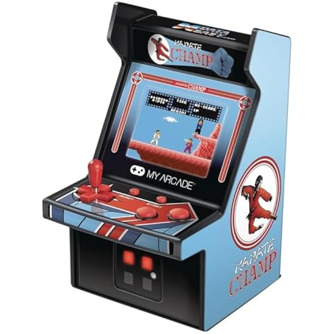 DREAMGEAR KARATE CHAMP MICRO PLAYER 6 COLLECTABLE ARCADE - Image 2