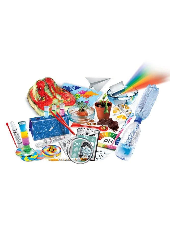 Clementoni Science 110 Experiments Super Kit | Learn about Physics, Chemistry, Botany and Optics | Educational & Learning Toys | STEM | Science Play | Gift for Kids - Image 3