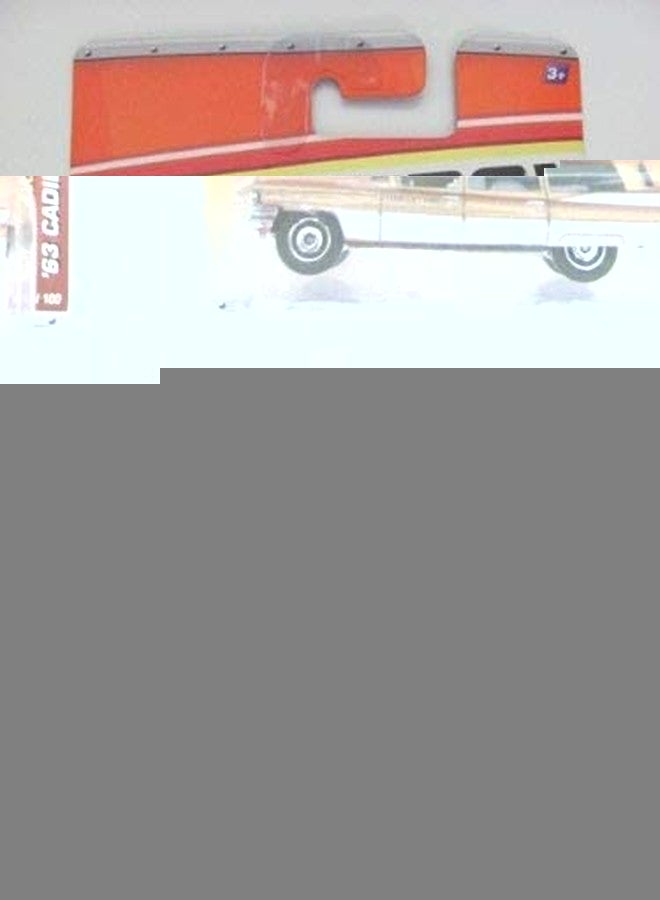 Matchbox 2010 Emergency Response 55 of 100 (Gold Over White) '63 Cadillac Ambulance