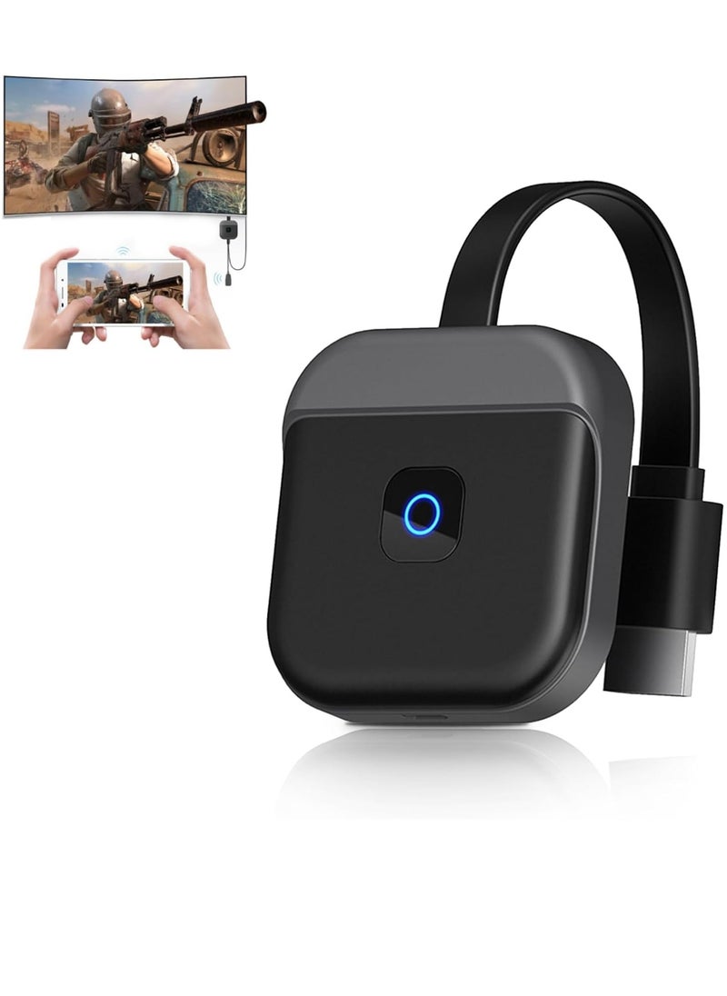 ماركة غير محددة محول دونجل عرض HDMI اللاسلكي 4K مع تدفق HDMI ومرآة الشاشة مع اتصال واي فاي مزدوج النطاق 2.4G و5G ، موصل عرض تلفزيوني مستقر لأجهزة أندرويد وiOS  - Image 1