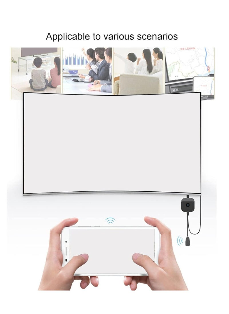 Generic - Wireless HDMI Display Dongle Adapter 4K HDMI Streaming TV Screen Mirroring Adapter with 2.4G 5G WiFi Dual Band Stable Connectivity TV Display Dongle Adapter for Android for iOS - Image 1