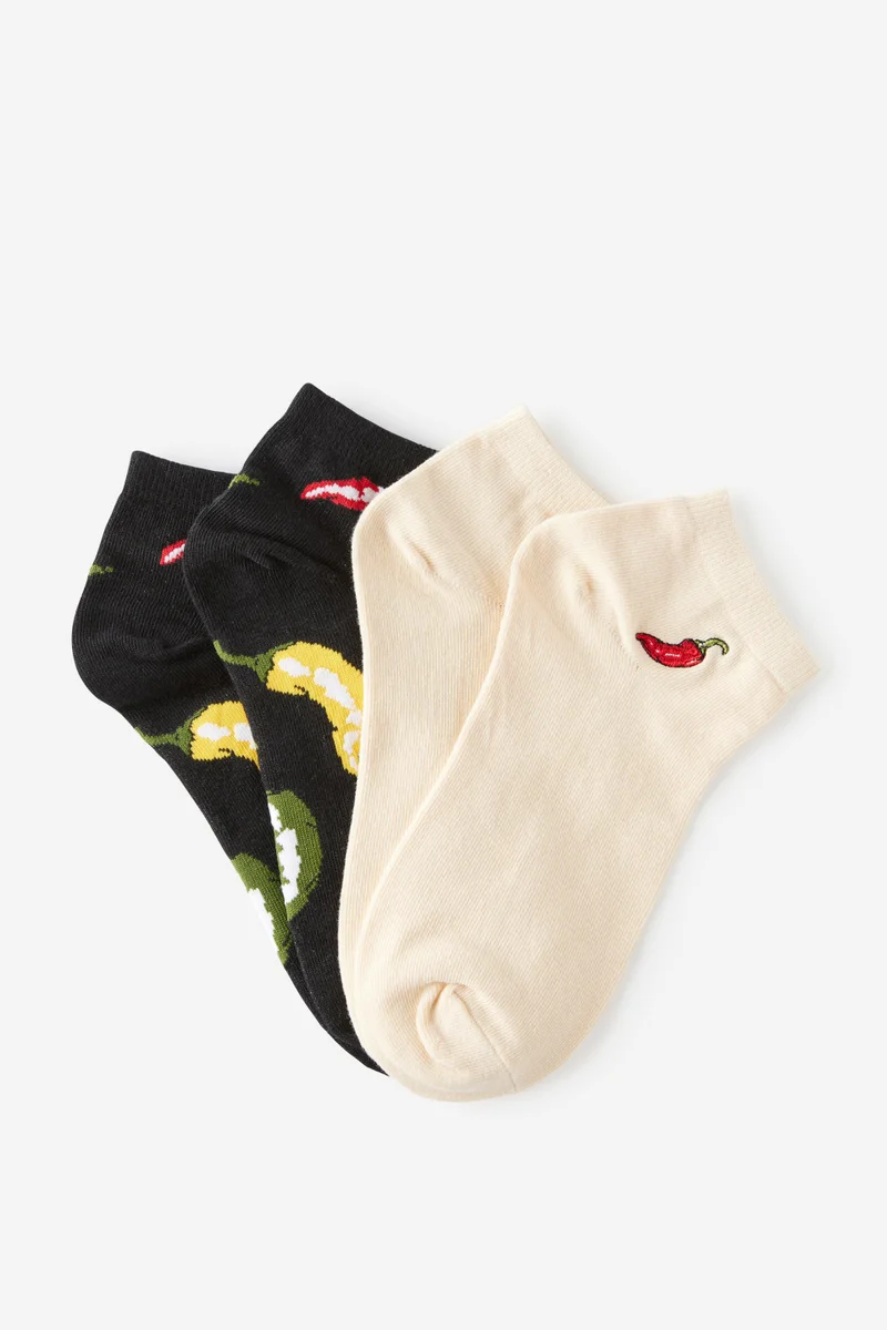 تايبو 2 Pk Of Ankle Socks