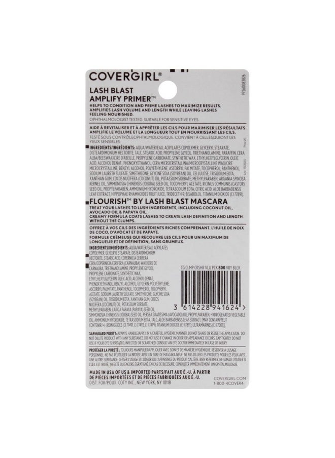 CoverGirl COVERGIRL Flourish by Lash Blast Mascara & COVERGIRL Lash Blast Amplify Eyelash Primer Pack  - Image 3