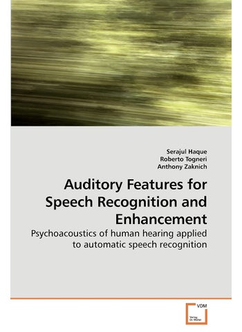 Auditory Features for Speech Recognition and Enhancement - pzsku/ZF2AC4DCC40D8F0FE6362Z/45/1749123234/f6193253-a0a3-4428-8f6f-4f0dc880d142