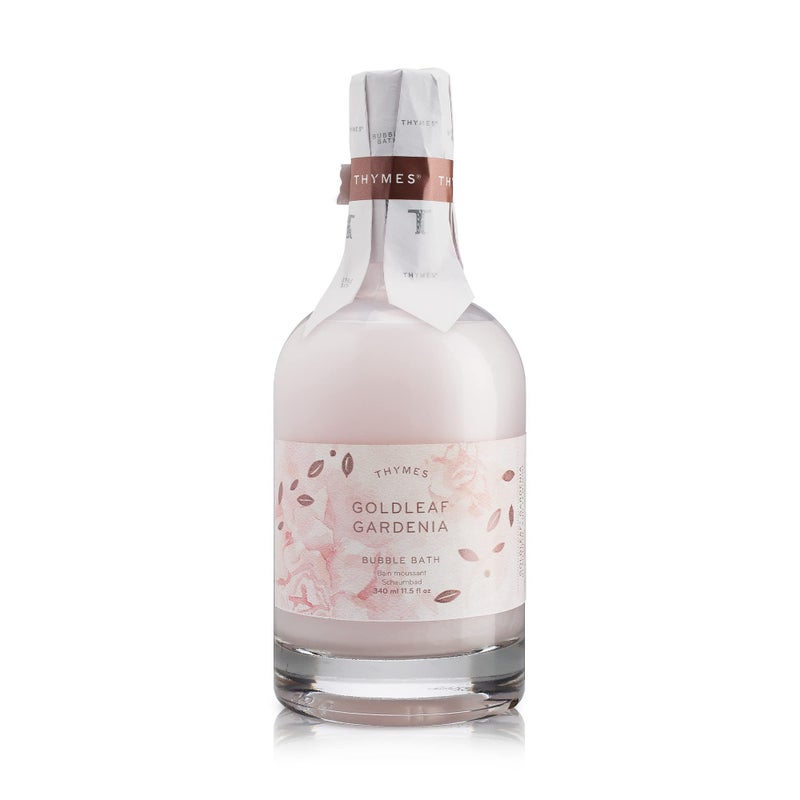 Thymes Bubble Bath - 11.5 Fl Oz - Goldleaf Gardenia - Image 1