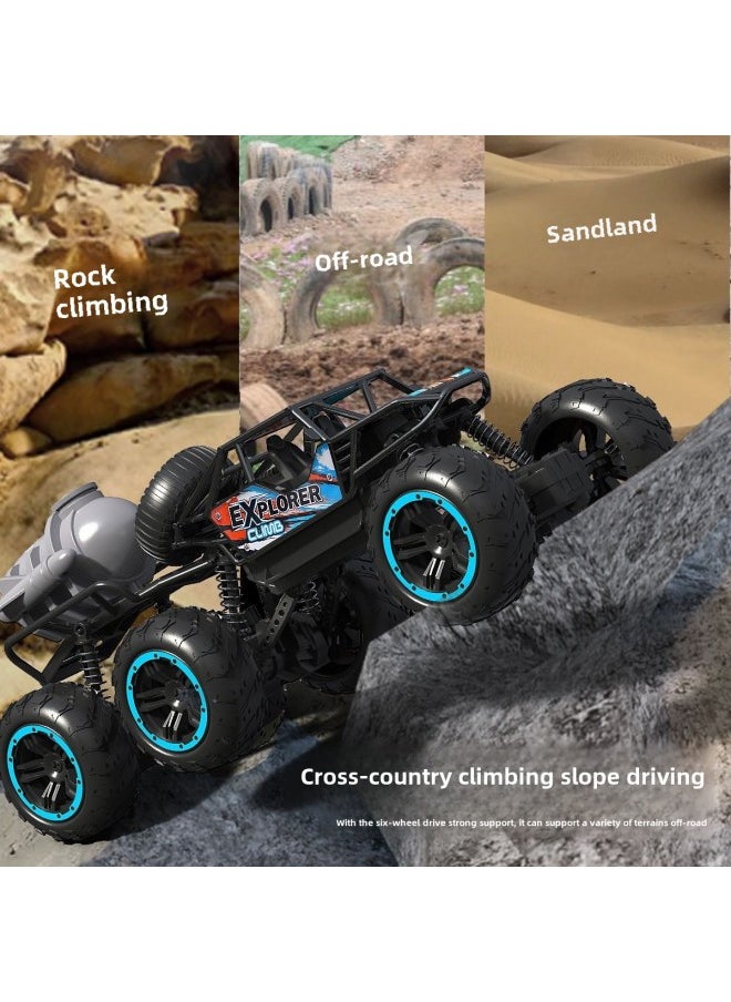 (super Hundred! Remote Control Toys Wholesale) Remote Control Car Off-road Climbing Car Racing Boy Children's Gift-Color:2.4g Remote Control Sports Car (blue)-Scale:[exquisite Gift Box]  - Image 5