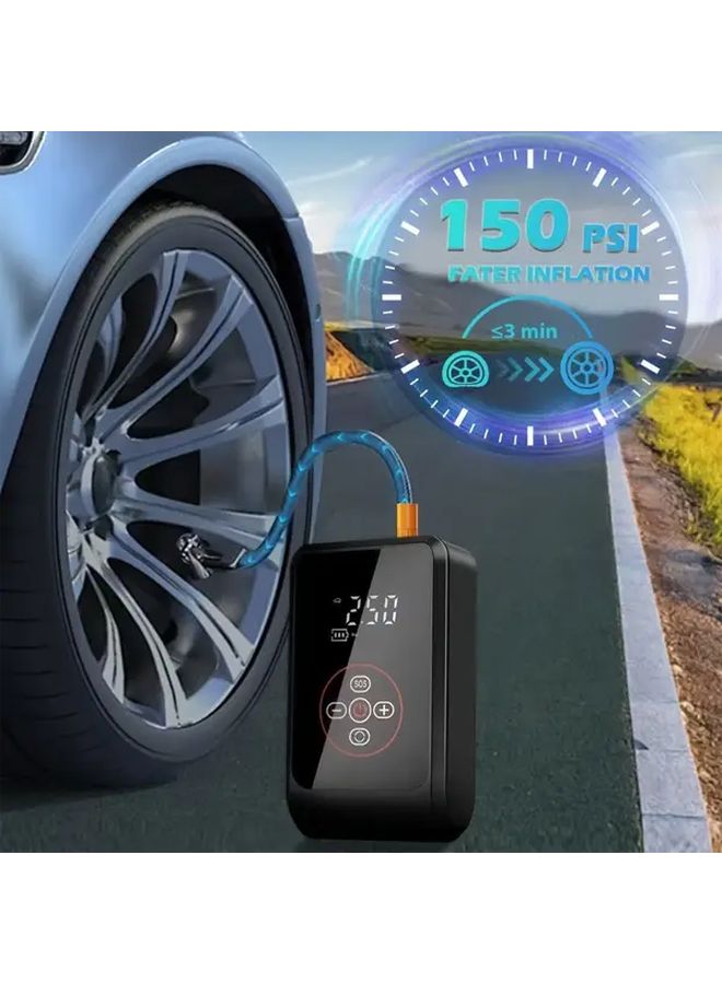 Cordless Tire Inflator Portable Digital Display USB C Charging Fast Inflation Compact - Image 5