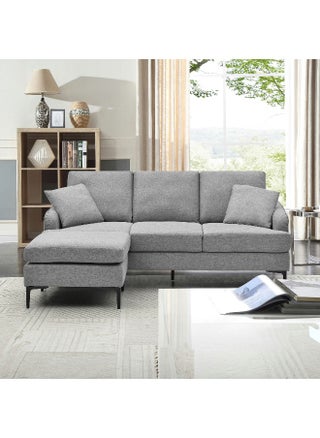 Prime NXT 3-Seater Reversible Fabric Corner Sofa with 2 Cushions and Side Pocket - pzsku/ZF2AC8E0C44CB709E33A5Z/45/1746524290/d3de11b0-28ff-42a5-8830-efcf3796ec03