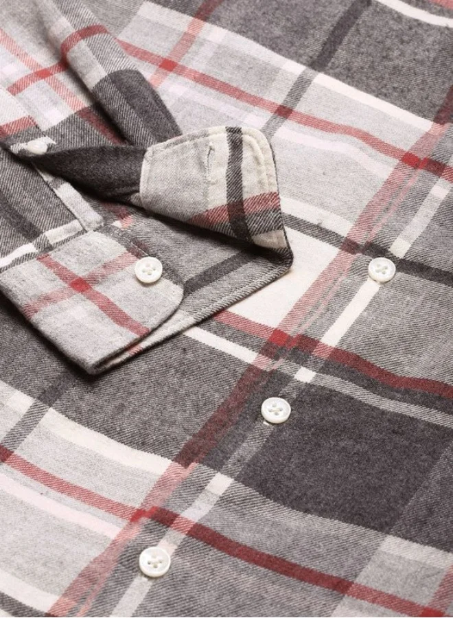 THE BEAR HOUSE Men's Shirt for Casual and Formal Wear | Classic Button-Down Style for Office, Daily Use, Travel, Events & All-Season Outfits | Versatile & Stylish Wardrobe Essential for Every Occasion
